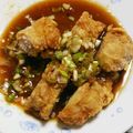 湊斗っちのママさん's cooksnap of when they made 油淋鶏（鶏から揚げねぎソース）.