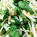 クックGD0TYG☆'s cooksnap of when they made 水菜、新玉葱、卵のサラダ.