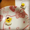 メリノさんの羊's cooksnap of when they made キャラ弁＊ゆで卵でポムポムプリン.