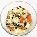 stamstam's cooksnap of when they made 水切り不要！豆腐で簡単☆ニラの卵とじ.