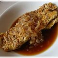 saraパン's cooksnap of when they made 挽肉のオムレツ★和風ソース.