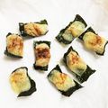 チャグワン's cooksnap of when they made パリパリ　海苔ガーリックチーズ.