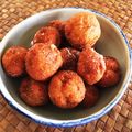 chika919's cooksnap of when they made おから豆腐きな粉ドーナツ☆ノンオイル！.
