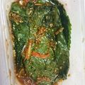 Yellowしろたん's cooksnap of when they made 韓国料理 エゴマ漬け.