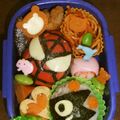 ハーフのマミー's cooksnap of when they made スパイダーマン☆幼稚園キャラ弁当☆.