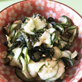 ♪kanapon♪'s cooksnap of when they made お弁当に きゅうりとわかめのマヨ和え.