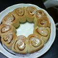 むにょす's cooksnap of when they made 麗しのシナモンロール（全粒粉入り）.