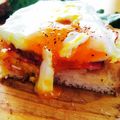 ｍａｐｌｅ。▽▲'s cooksnap of when they made 朝食に♡簡単ベーコンエッグトースト.