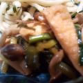 nisinori's cooksnap of when they made 超カンタン！厚揚げ・にら・舞茸で一品♪.