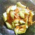 かにゃたろう's cooksnap of when they made ♪アボカドとなめ茸の和え物♪.