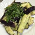 みぃ's cooksnap of when they made 超簡単...3分..塩麹でなすのごま和え.