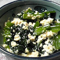 しおとも's cooksnap of when they made すぐ出来るほうれん草の生姜おひたし白和え.