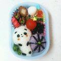 こたまごゆう's cooksnap of when they made 簡単キャラ弁＊頭でっかちパンダおにぎり.