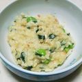 りお＠料理初心者's cooksnap of when they made 簡単すぎ!!枝豆と鮭のミルクリゾット.