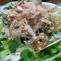 マメご飯's cooksnap of when they made かいわれ・長いも・きゅうりの和風サラダ.