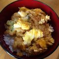 キッチンさな's cooksnap of when they made カリふわ天丼^皿^卵とじ後乗せ〜.