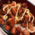 ゆゆかぁ's cooksnap of when they made 朝食に★超簡単★卵チーズウィンナー丼.