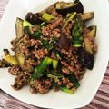 egli's cooksnap of when they made 挽肉とナスのピリ辛みそ炒め.