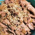 みんつ07's cooksnap of when they made ぱぱっと簡単☆早うま♡豚丼♡.