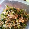 食いしん坊山ガール's cooksnap of when they made 豆苗・ベーコン・エノキの炒め物.