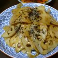 くらころ's cooksnap of when they made 甘辛☆レンコンバター炒め。.