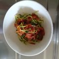 ﾓｸﾞﾓｸﾞﾀｲﾑ's cooksnap of when they made レンジで簡単★豆苗のサラダ.