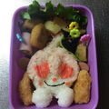 マロンママすみ's cooksnap of when they made キャラ弁 どきんちゃん.