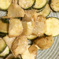 めだかっち５匹's cooksnap of when they made ズッキーニとジャガイモのマヨぽん炒め.