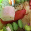 みゆだんご's cooksnap of when they made かたつむり♡梅雨のキャラ弁.