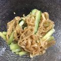 ともぷぅー's cooksnap of when they made 切り干し大根ときゅうりのポン酢サラダ.