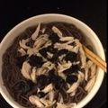 mikitome3's cooksnap of when they made 【15分】夜食に☆ささみワサビおろし蕎麦.