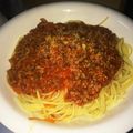 cocomotoe's cooksnap of when they made スパゲティ ボロネーズ.