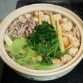 bukkybc's cooksnap of when they made せりと鶏団子の鍋.