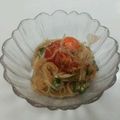 Makko327's cooksnap of when they made 簡単♡大根とオクラさっぱりめんつゆ和え.