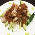 ひなじゅんママ's cooksnap of when they made もろみ味噌で作る！簡単豚しゃぶ豆腐サラダ.