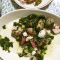 めだかっち５匹's cooksnap of when they made アサリとタコのぺぺロンチーノ.