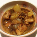 zaruzaru's cooksnap of when they made 炒めてから煮る☆鶏肉と大根の煮物.