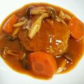 shinchanca's cooksnap of when they made 煮込みハンバーグ.
