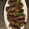 ラナンキュラス＊'s cooksnap of when they made 安い牛肉で！とろけるアボカド巻きステーキ.