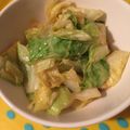 かめのももこ's cooksnap of when they made キムタク風☆ピリ辛キャベツ.