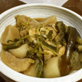 ばるさもす's cooksnap of when they made 母の味＊かぶ・茄子・油揚げの煮物＊.
