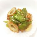 ayaakari's cooksnap of when they made お弁当に☆ちくわと絹さやの甘辛炒め.