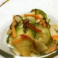 Ｒｉｅｃｏ's cooksnap of when they made 大根きゅうりのガーリック浅漬け.