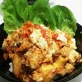 よう☆４４'s cooksnap of when they made キムトマ卵の麻婆豆腐丼.