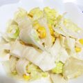 サク花's cooksnap of when they made 大根とコーンとレタスのサラダ.