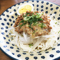 YUKIKI☆'s cooksnap of when they made 新玉ねぎの納豆、柚子胡椒そうめん.