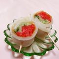 赤い電話's cooksnap of when they made ちくわの紅生姜巻き.