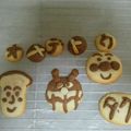 kazooco's cooksnap of when they made 端午の節句☆鯉のぼりアンパンマンクッキー.