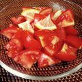 rosefinch's cooksnap of when they made 美味とっても冷えた　トマトサラダ♪.