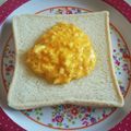 JILLの赤メガネ's cooksnap of when they made ＊うちのタマゴサンド＊.